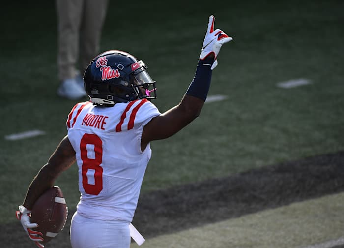 Ole Miss WR Elijah Moore